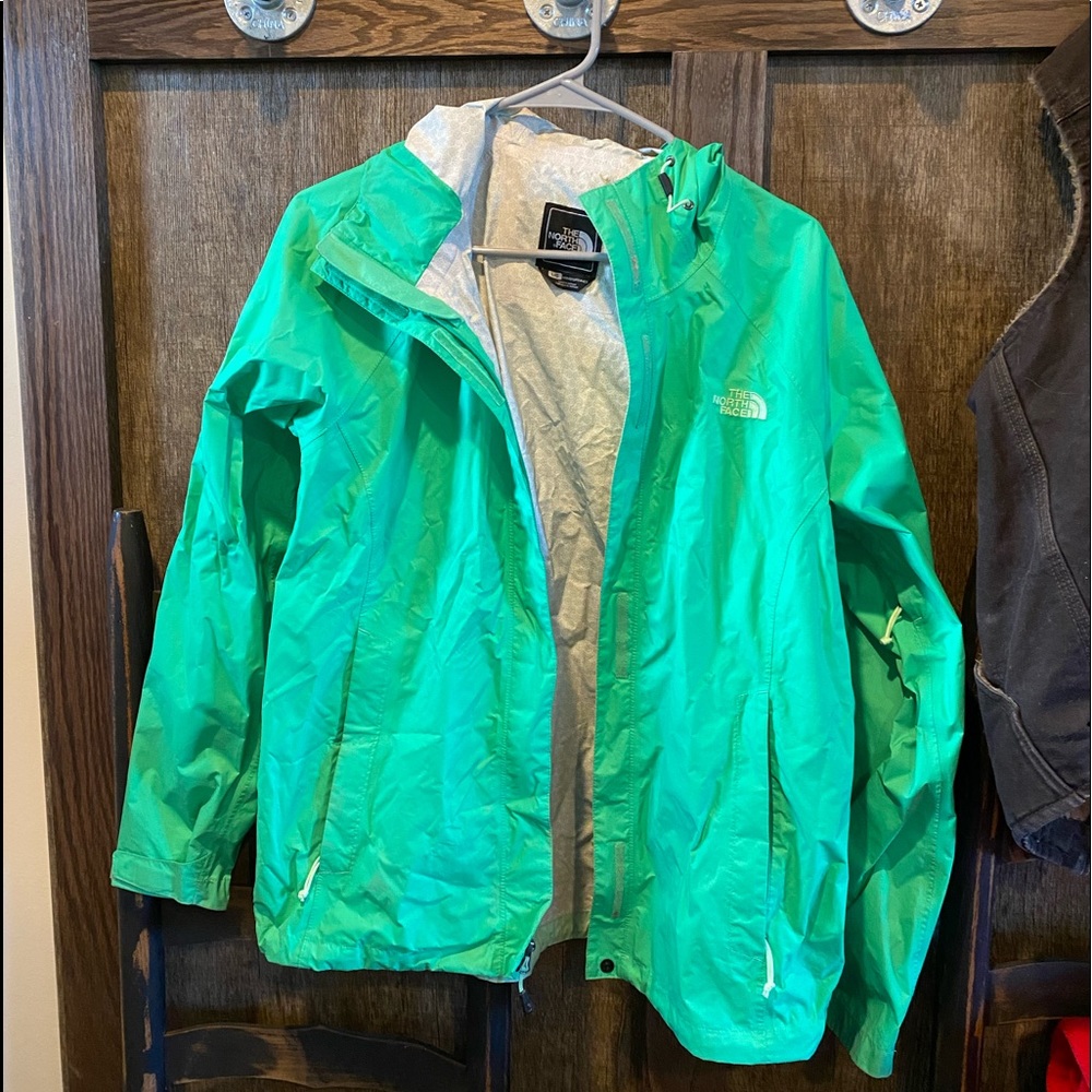 TNF women’s rain coat
